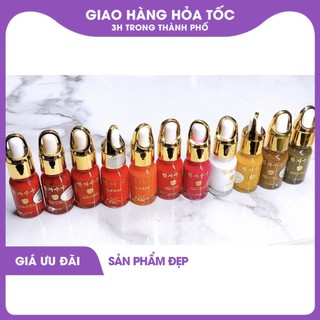 Mực phun xăm thẫm mỹ môi mày bám nhanh lên màu tốt 12ml 098