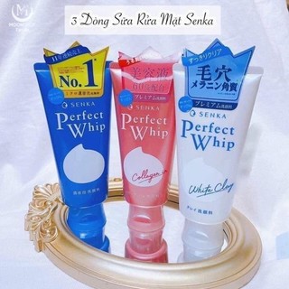 Sữa Rửa Mặt Shiseido Senka Perfect Whip(xanh)