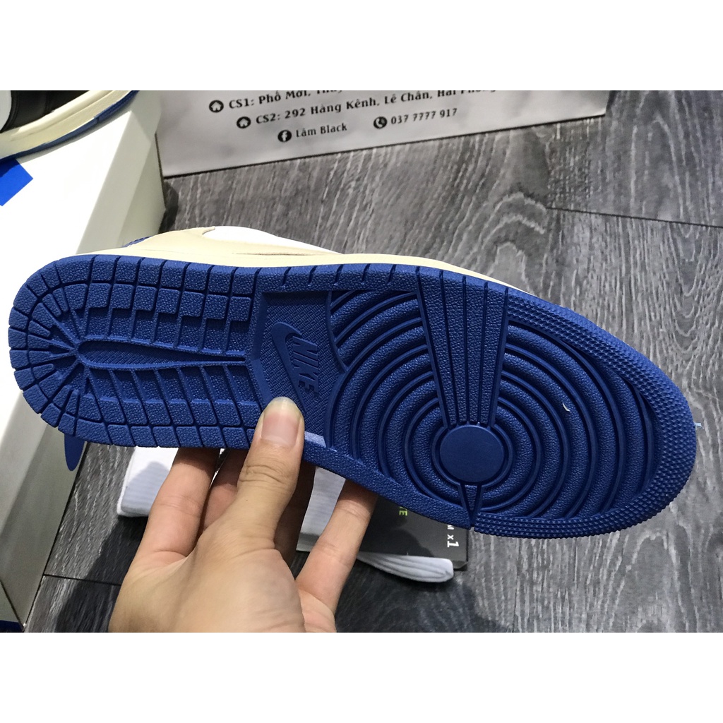 Siêu Phẩm Giày Thể Thao Sneaker J/D Tra/Vis Xanh Thấp Siêu Hot Cao Cấp Ảnh Thật + freeship + Tặng Tất