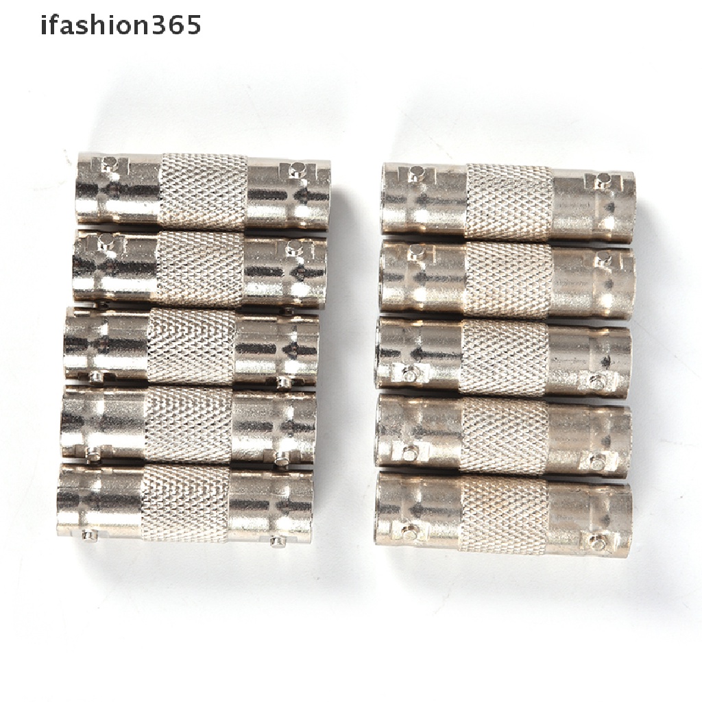 Set 10 Đầu Nối BNC Female Sang BNC Female Cho CCTV Video Camera