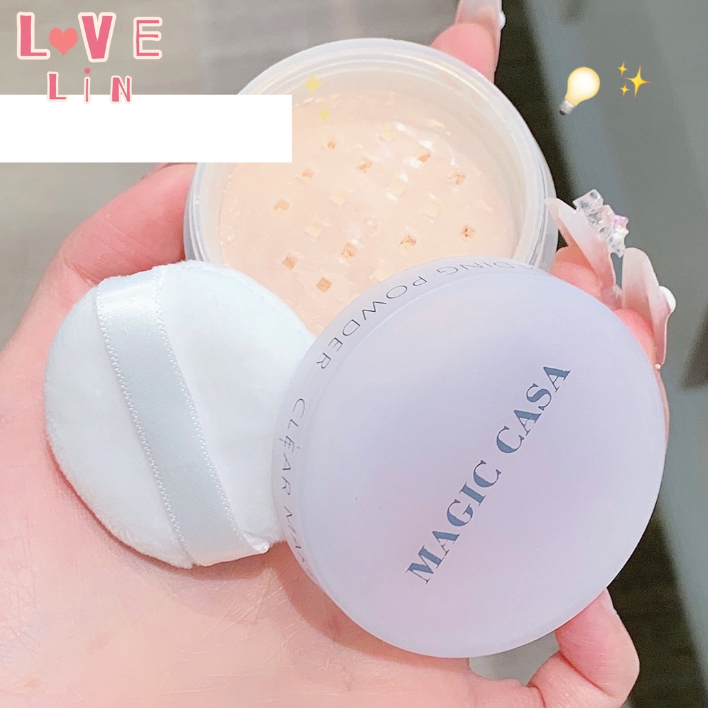Phấn CASA Trang Điểm Màu Khói Mịn Màng Thoáng Khí Dưỡng Ẩm Chống Nước Chống Mồ Hôi Làm Sáng Da