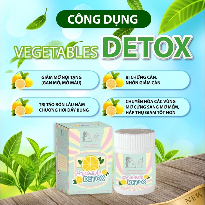Detox xổ mỡ ban đêm CHANH Thailand