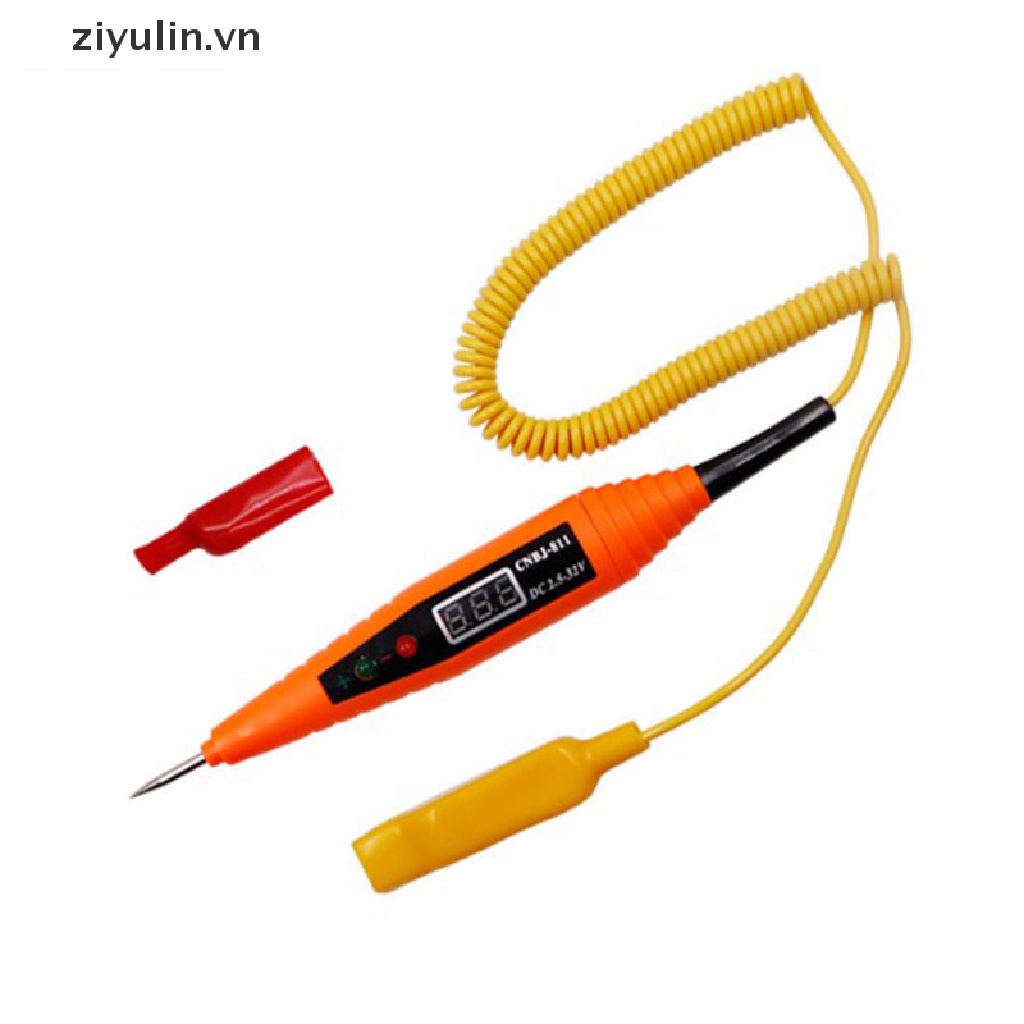 Bút Thử Điện Hiển Thị Màn Hình Kỹ Thuật Số ziyulin Cho Xe Hơi