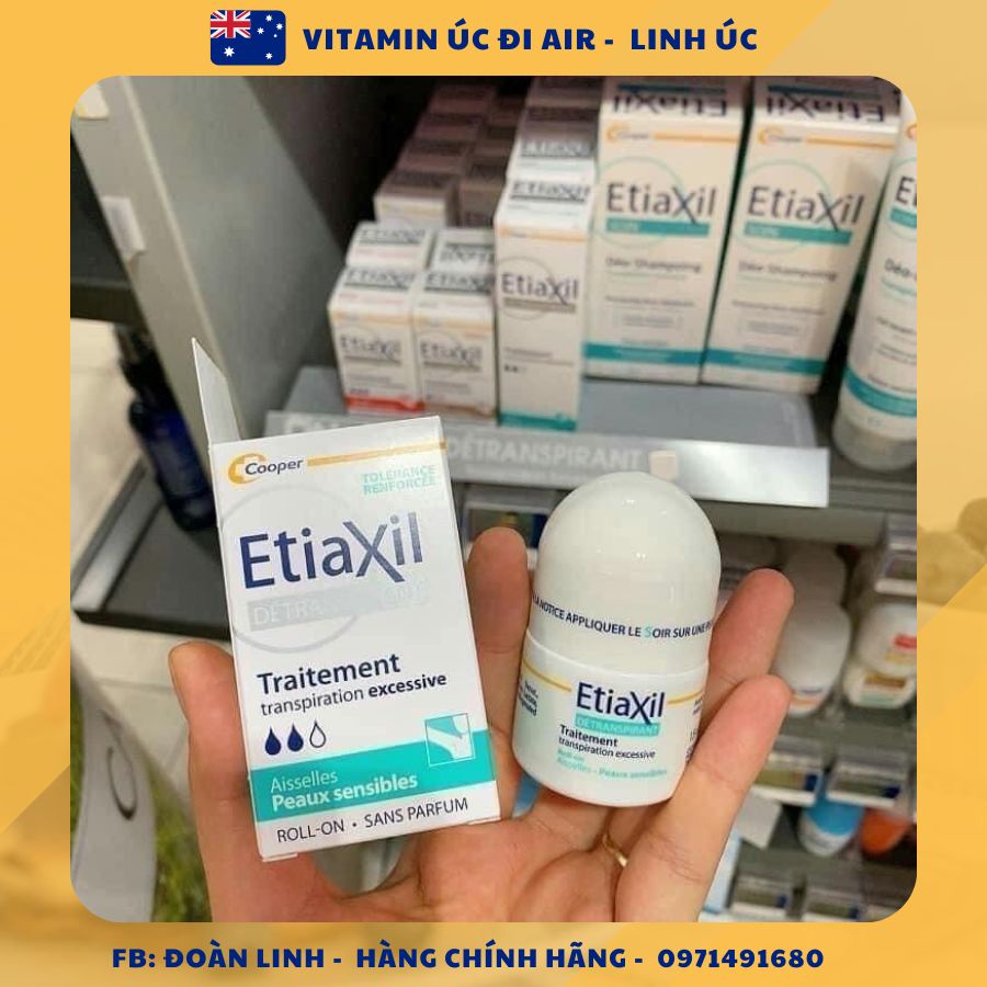 Lăn khử mùi ETIAXIL chính hãng Pháp 15ml