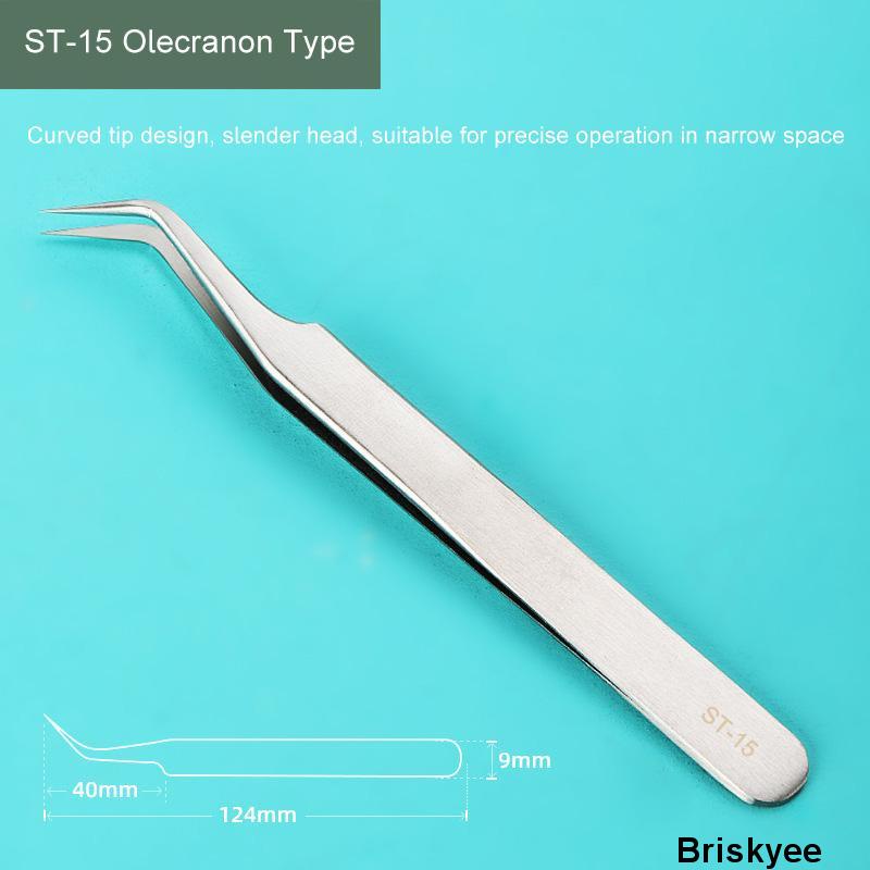 Cây gắp nặn mụn đầu đen, mụn trứng cá thép không gỉ dài 13 cm