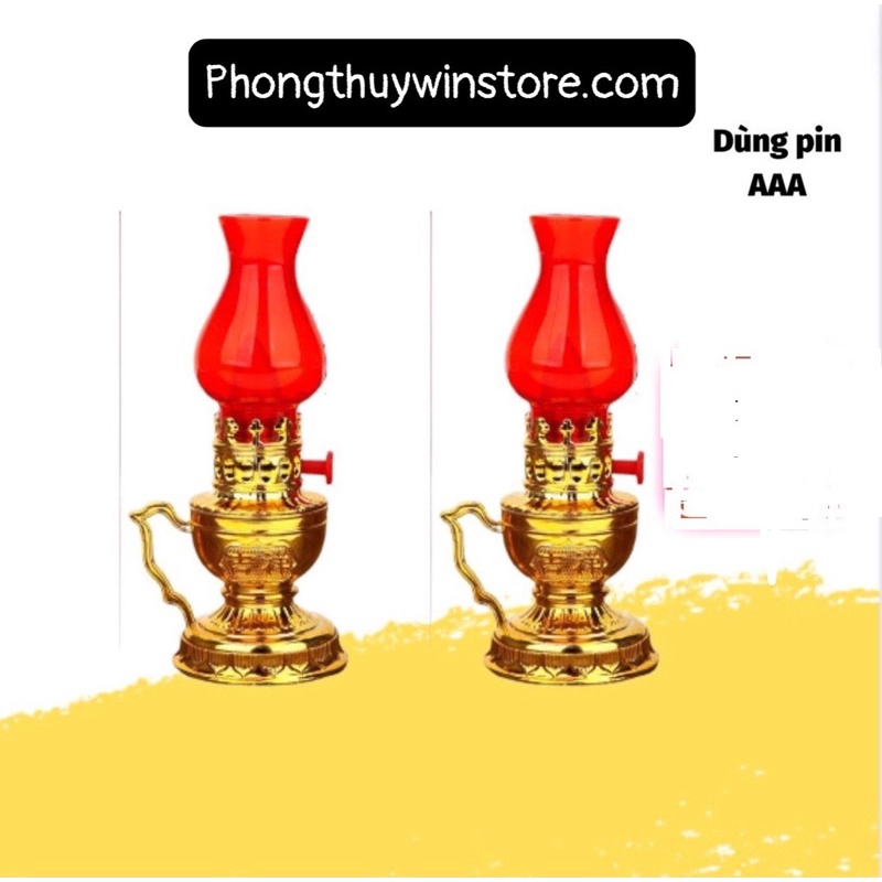 Đèn Để Bàn Thờ LED Dùng Bằng Pin Tiểu 2A ( giá gốc tại kho )