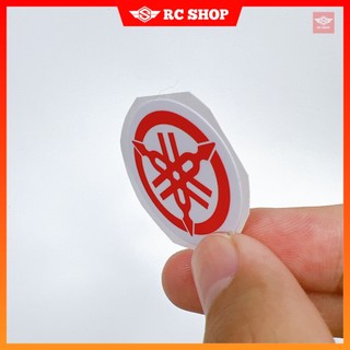 Tem LOGO YAMAHA ĐỎ Dán Xe Siêu Ngầu [3cm x 3cm]