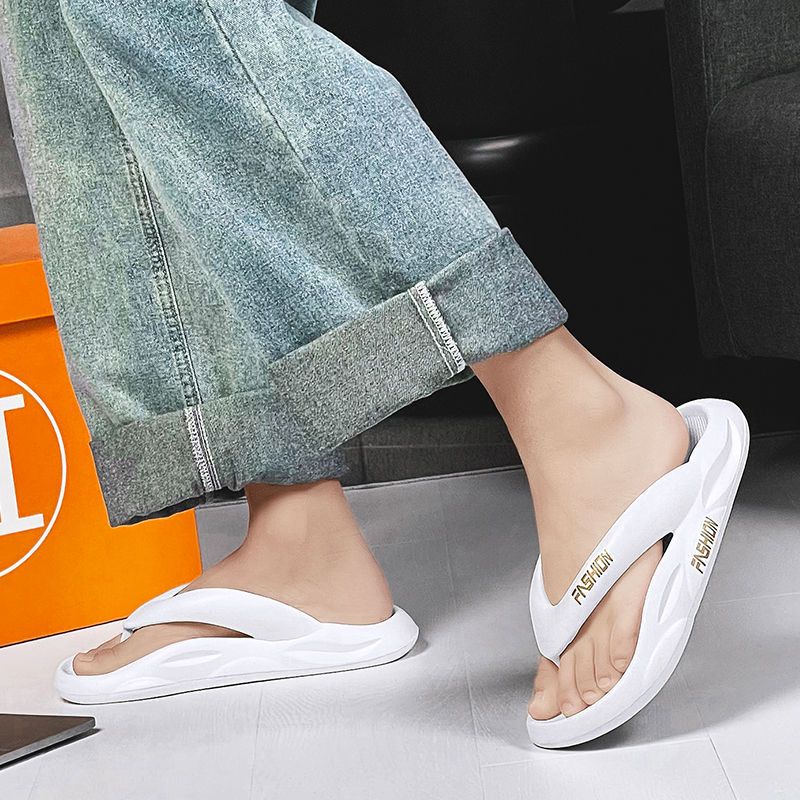 Mới Dép Xỏ Ngón Đi Biển Đế Dày Chống Trượt Chống Mài Mòn Cho Nam