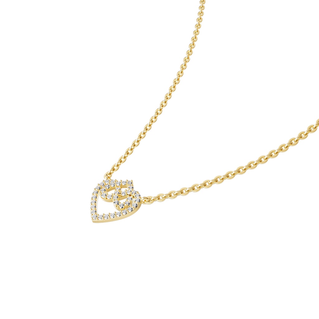 Dây Chuyền Vàng Tây 14k Everlasting Love DCMAMD663 Huy Thanh Jewelry