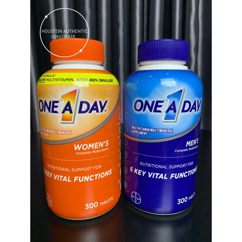 Vitamin Tổng Hợp cho phụ nữ One a Day Women 50+ 300 Viên _ Live mua hàng tại Mỹ
