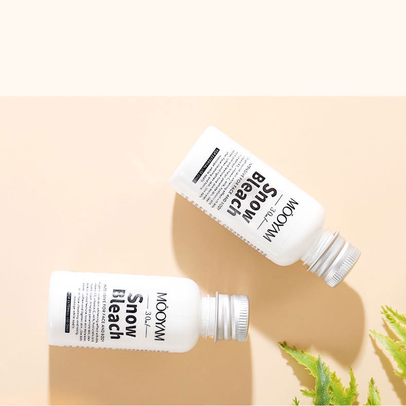 Kem làm trắng da toàn thân snow bleach cream 30ml Làm trắng da vùng dưới cánh tay, mông, đùi, khớp, vùng kín