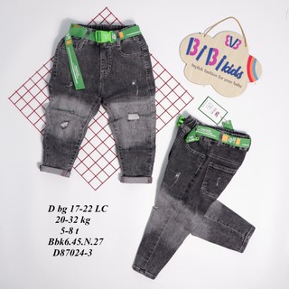 Quần jean dài bé trai từ 20-32kg