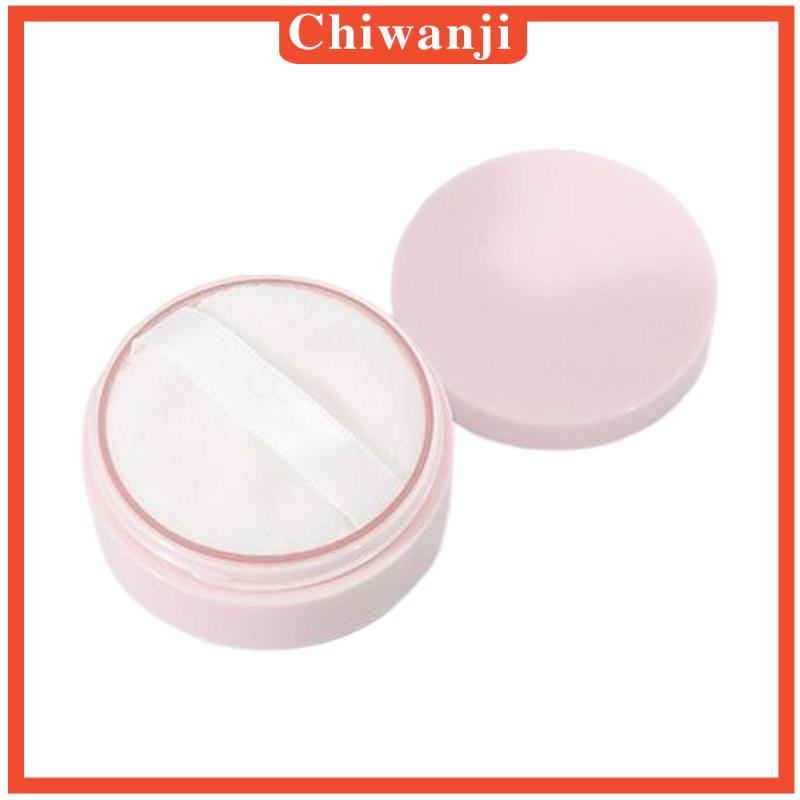 Hộp Đựng Phấn Bột Rỗng Kèm Mút Tiện Dụng