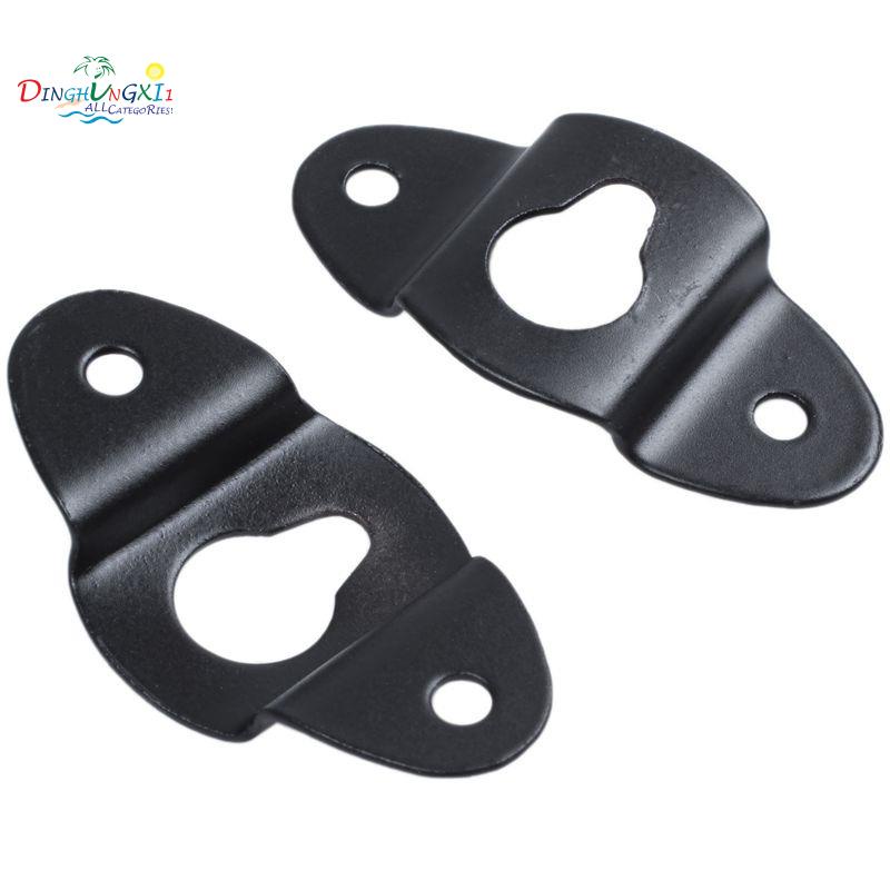 Set 10 Giá Treo Loa Gắn Tường Bằng Sắt Màu Đen Dài 4.8cm