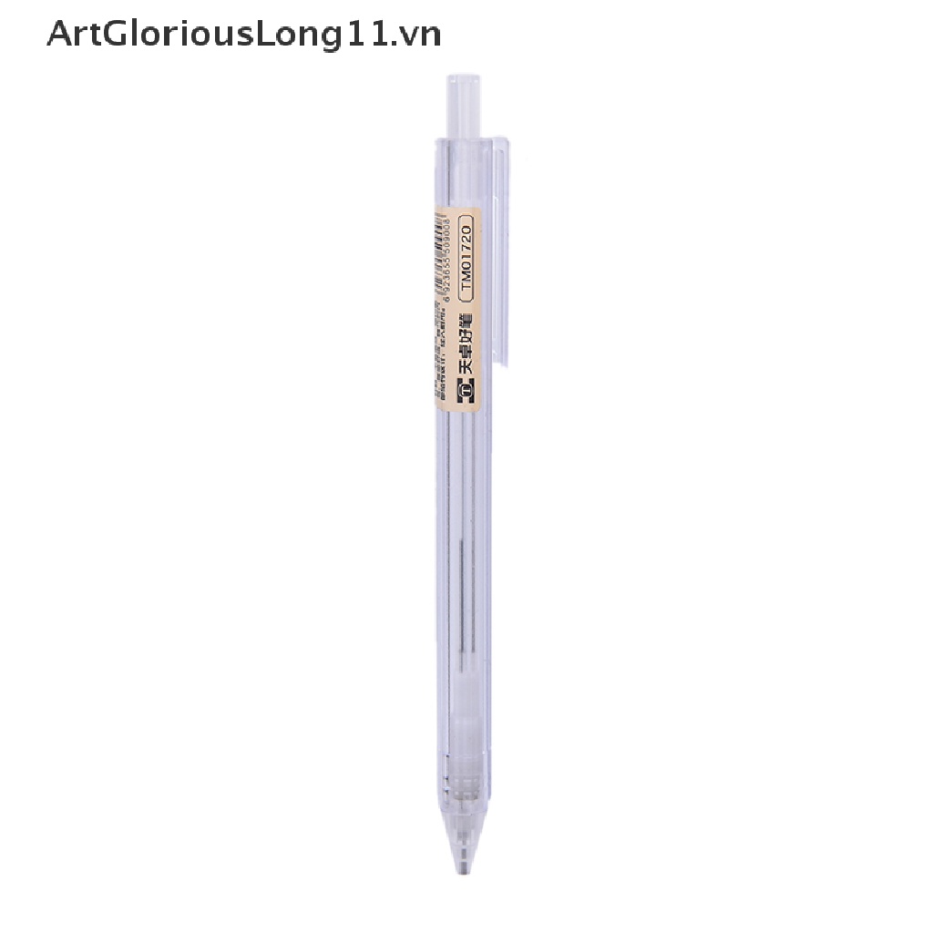 Bút Chì Bấm Bằng Nhựa Trong Suốt Ngòi 0.5mm Dành Cho Trẻ Em