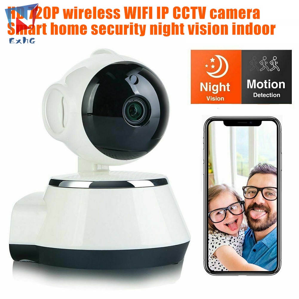 Camera An Ninh CCTV Không Dây Thông Minh HD 720P WIFI IP CCTV HD 720P Có Tầm Nhìn Ban Đêm