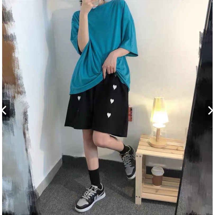 Quần Short Viền Đùi KA CLoset Shorts thể thao dáng ngắn năng động trẻ trung màu đen Ulzzang HOT