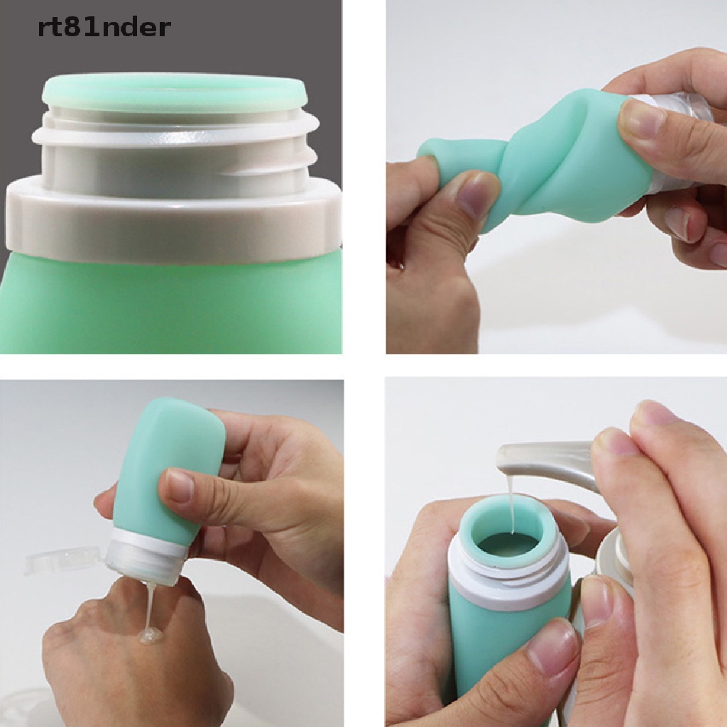 Hộp Silicone Đựng Mẫu Thử Dầu Gội / Kem rt Tiện Dụng Mang Theo Du Lịch