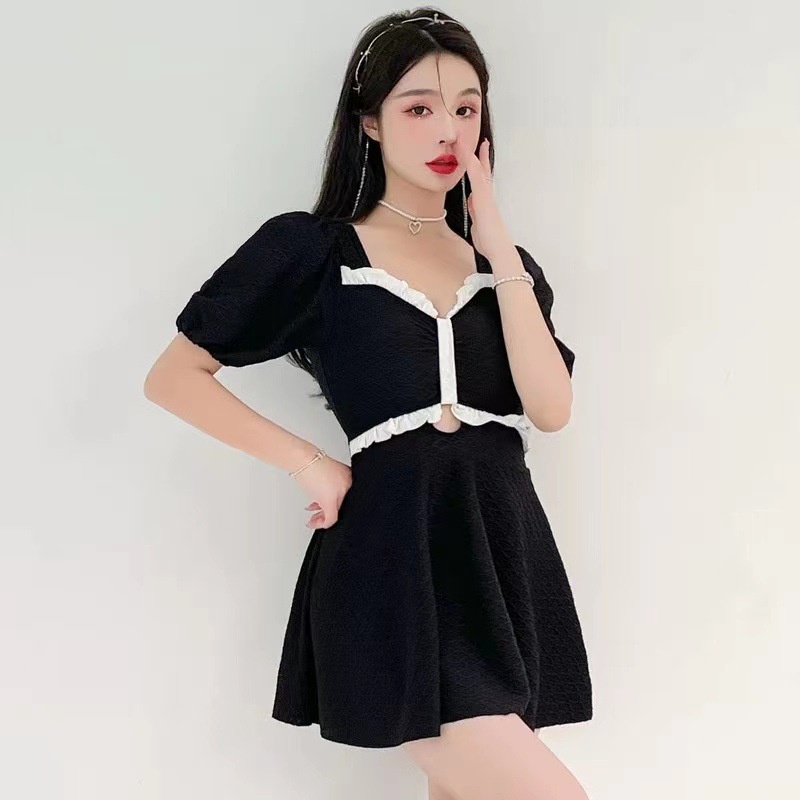 Mới Đầm Bơi Xẻ Tà Thời Trang Mùa Hè Cho Bé Gái