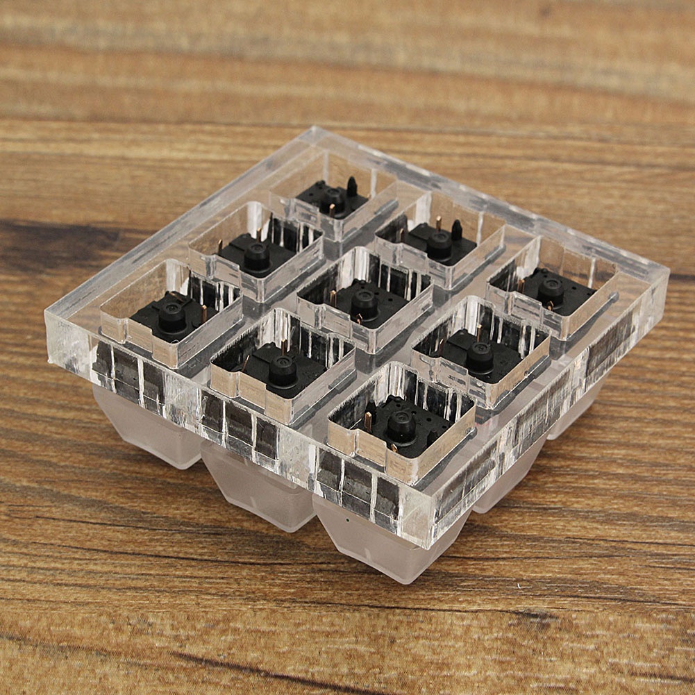 Bộ 9 Nút Nhựa Acrylic Hình Hoa Hướng Dương Kiểm Tra Bàn Phím Cherry MX Switches