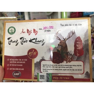An ngủ ngon tràng thảo khang