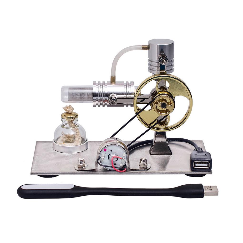 [Choo] Mô Hình Động Cơ Điện Tử Tưởng Tượng Thí Nghiệm Bằng Kim Loại Dễ Sử Dụng Giáo Dục Cho Bé