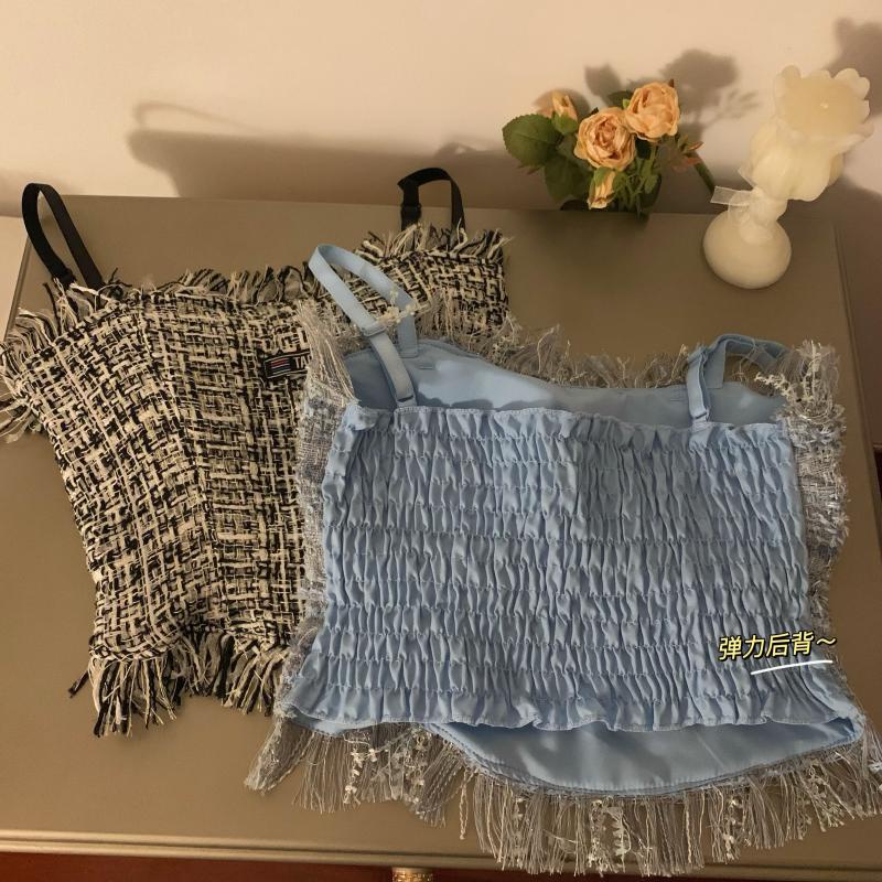 Áo Hai Dây Tua Rua Gợi Cảm Và Độc Đáo Cho Nữ Mặc Ngoài Trời Và Nóng Bỏng