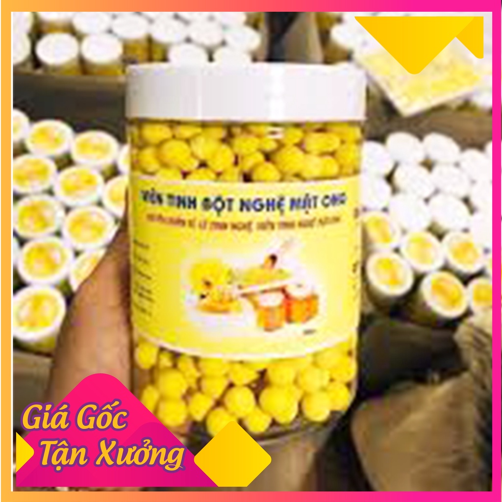 1kg Viên tinh bột nghệ mật ong nguyên chất (giá lẻ rẻ hơn cả sỉ), đẹp dáng, đẹp da, cho người đau dạ dày, tiện sử dụng