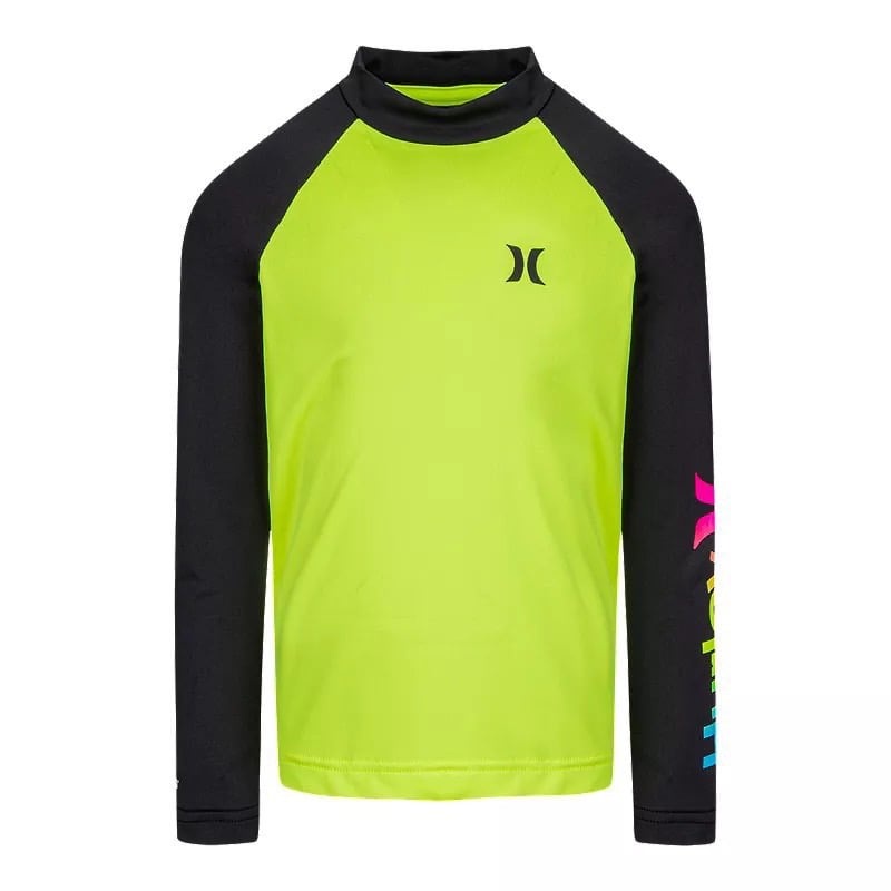 Áo bơi Hurley dài tay chống nắng UPF 50+ nhiều màu BT size 2-16y