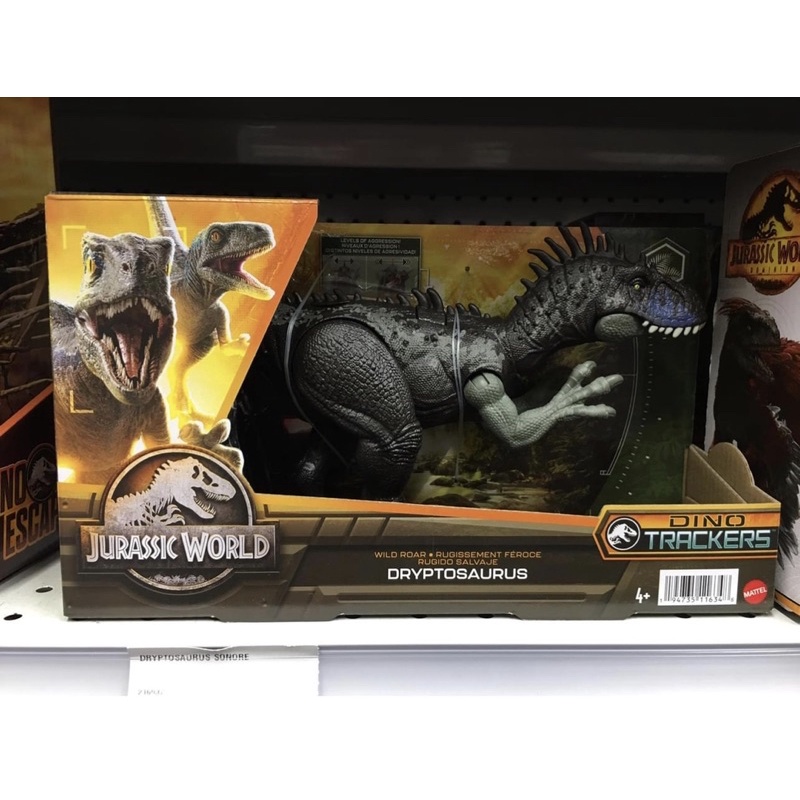 Jurassic World Dominion 2023,Mô hình khủng long Dryptosaurus hiệu ứng âm thanh,quà tặng sưu tầm cho bé từ 3 tuổi trở lên