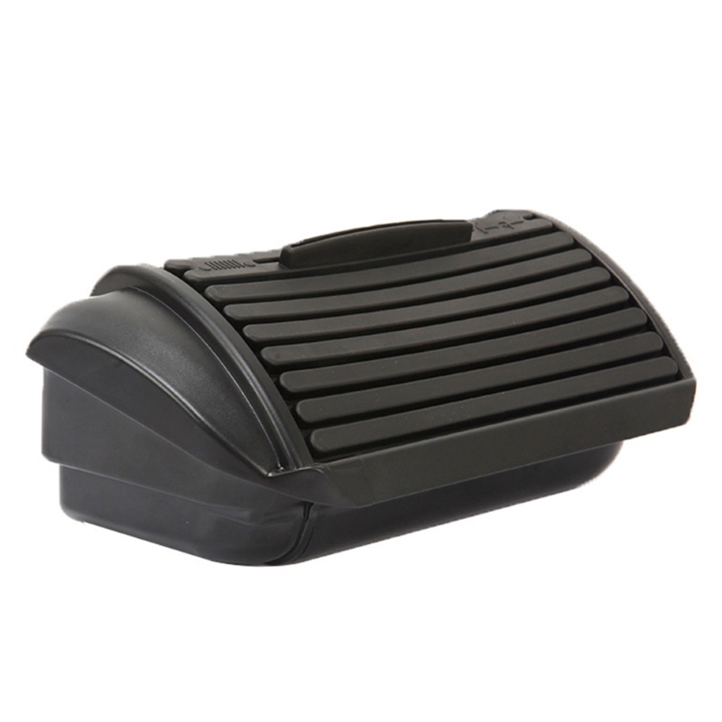 Hộp Đựng Đồ Màu Đen Chống Trượt Gắn Bảng Điều Khiển Trung Tâm Xe Hơi Cho JK 2012-2017