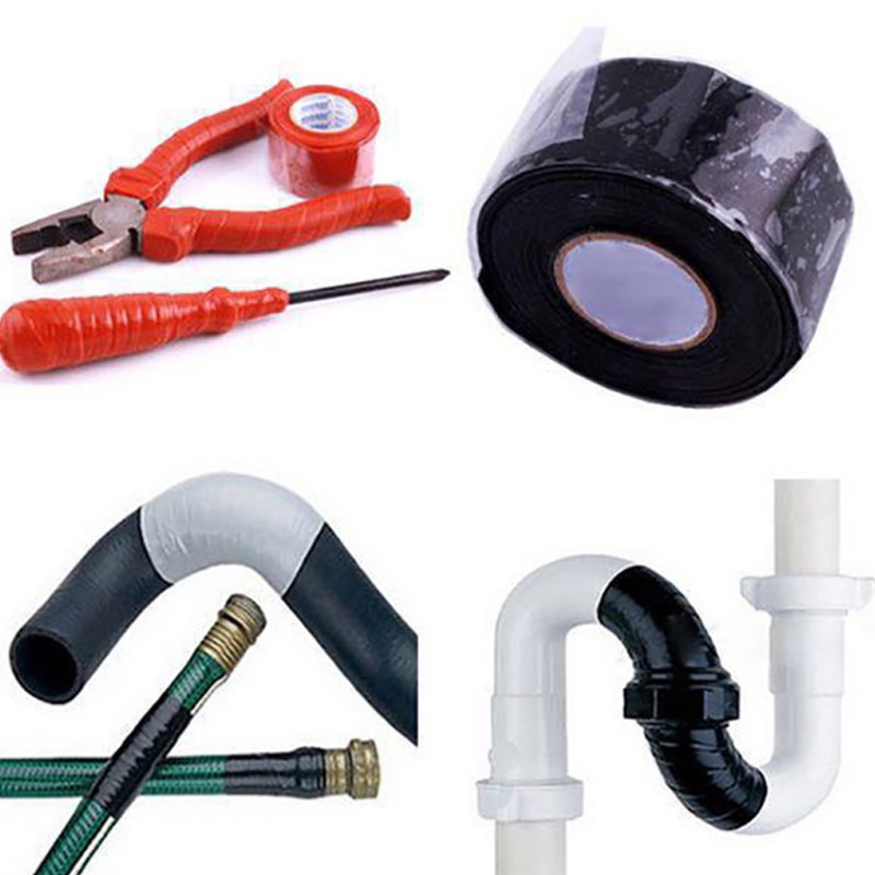 Băng Keo Silicon Chống Thấm Nước Sửa Chữa Hiệu Suất Băng Keo Siêu Chắc Băng Keo Silicone Cao Su Tự Dính Chắc Chắn Băng Keo Cách Điện 2.5Cm * 3M