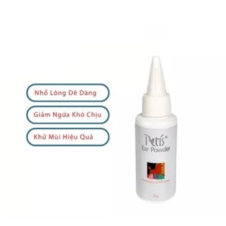 Bột nhổ lông tai chó mèo Petis