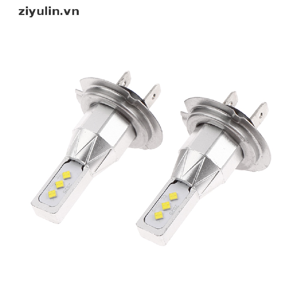 1 Bóng Đèn LED H7 24V 12V 80W Ánh Sáng Trắng Cao Cấp Cho Ô Tô