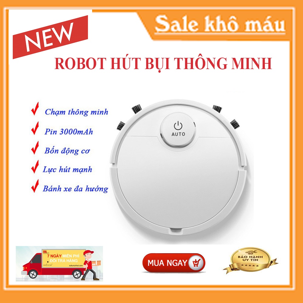 Robot Hút Bụi ES300, Máy hút bụi, Công Suất Lớn, Hút Siêu Khỏe, Nguồn Cảm Ứng. Bảo Hành 1 Đổi 1 Trong 7 ngày. Mua Ngay!