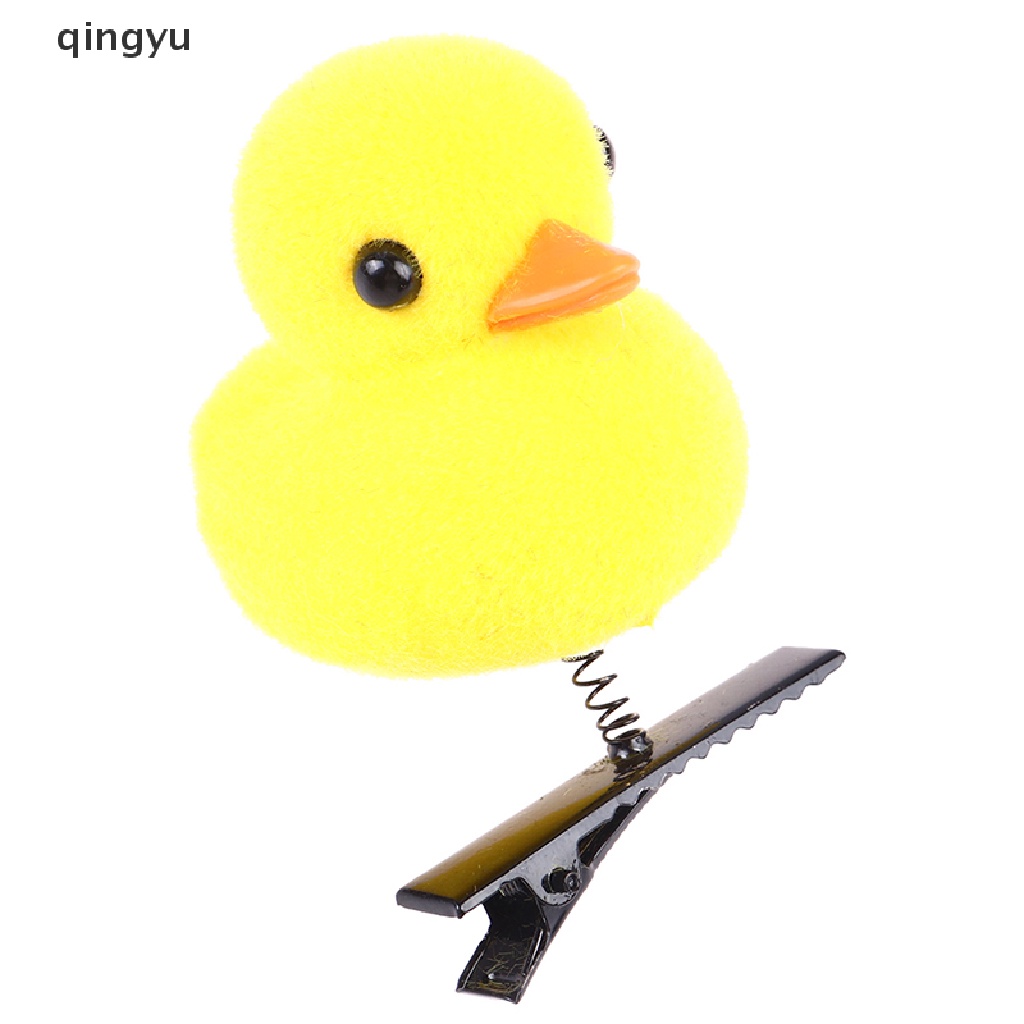Kẹp Tóc Hình Vịt Con Màu Vàng Xinh Xắn Cho Bé