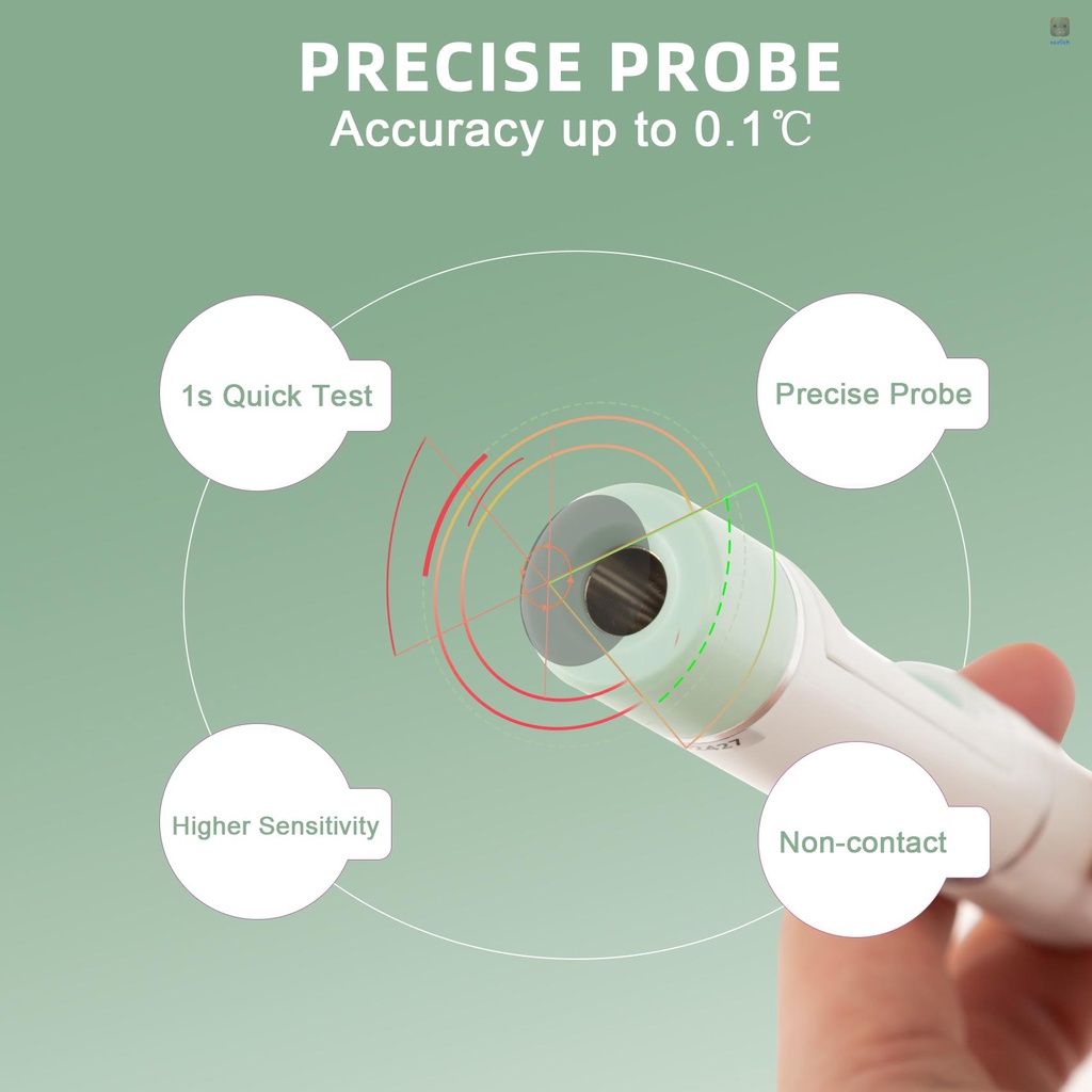 Nhiệt Kế Hồng Ngoại Mini A2Honvn Không Tiếp Xúc 1S Đo Nhiệt Độ Nhanh 3 Chế Độ Cơ Thể Cho Người Lớn Và Trẻ Em