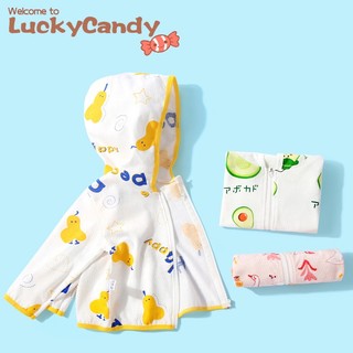 Áo khoác LUCKYCANDY chống nắng thời trang dành cho trẻ em