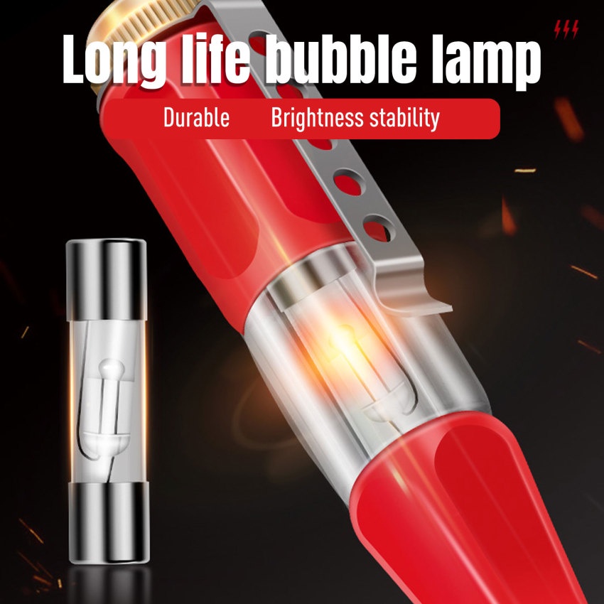 Bút thử điện 100-500V neon không tiếp xúc cao cấp