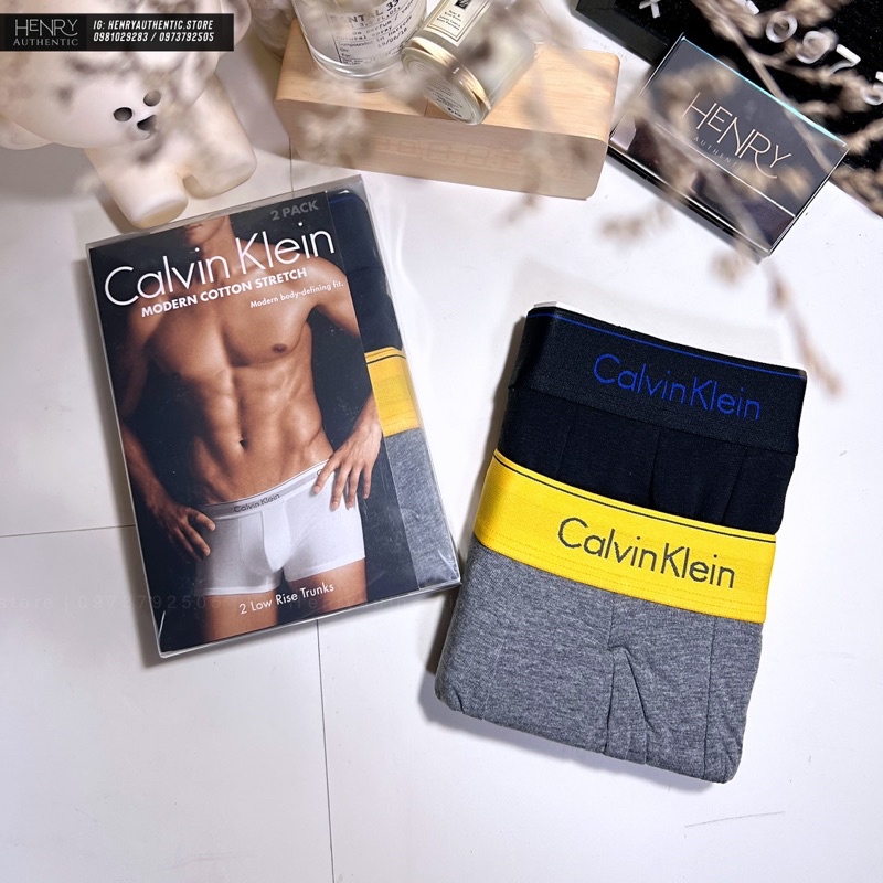 - Quần lót nam Calvin Klein Bill Mỹ MODERN COTTON Color Block  - HENRY AUTHENTIC
