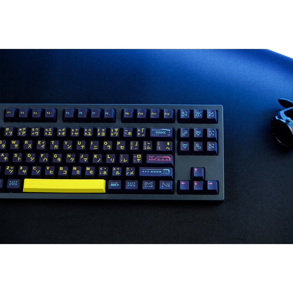 GMK Awakening Keycap, 130 Phím Keycaps PBT Cherry Profile DYE-SUB Cá Nhân Keycaps GMK Cho Bàn Phím Cơ