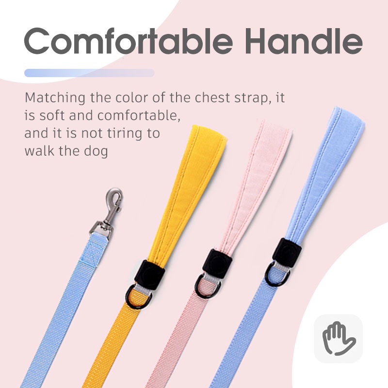 HamshMoc Dây Dắt Chó Đi Dạo Có Thể Điều Chỉnh Thoải Mái Với Tay Cầm Điều Khiển Dễ Dàng