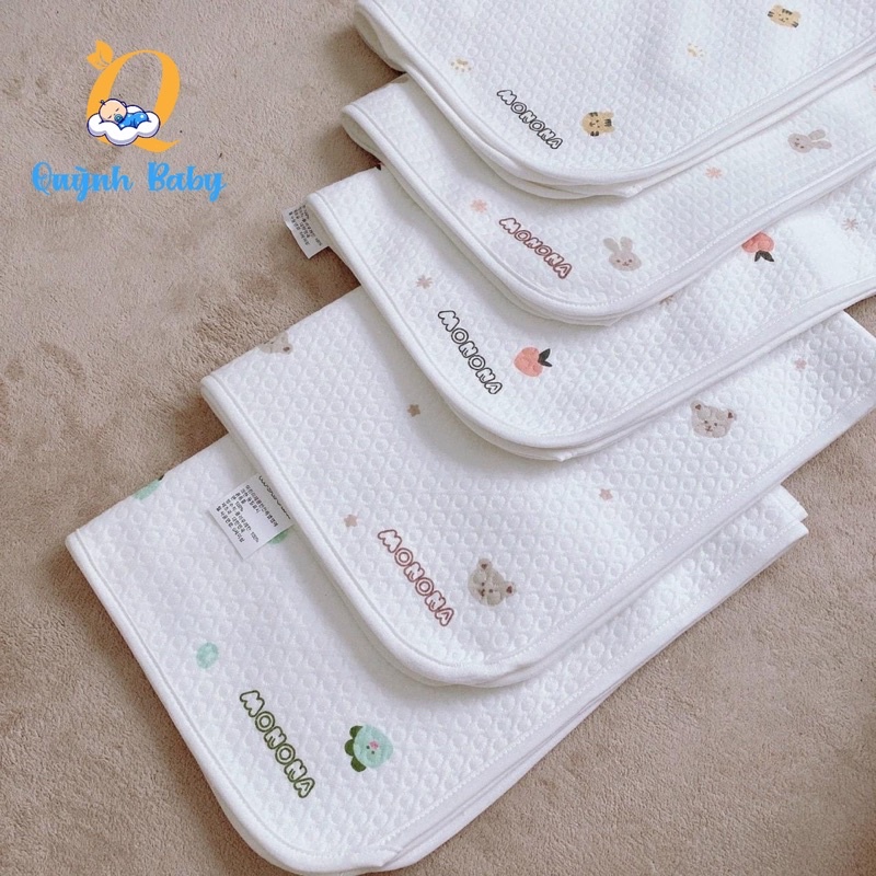 Tấm lót chống thấm cho bé Momona xuất Hàn, thoáng khí