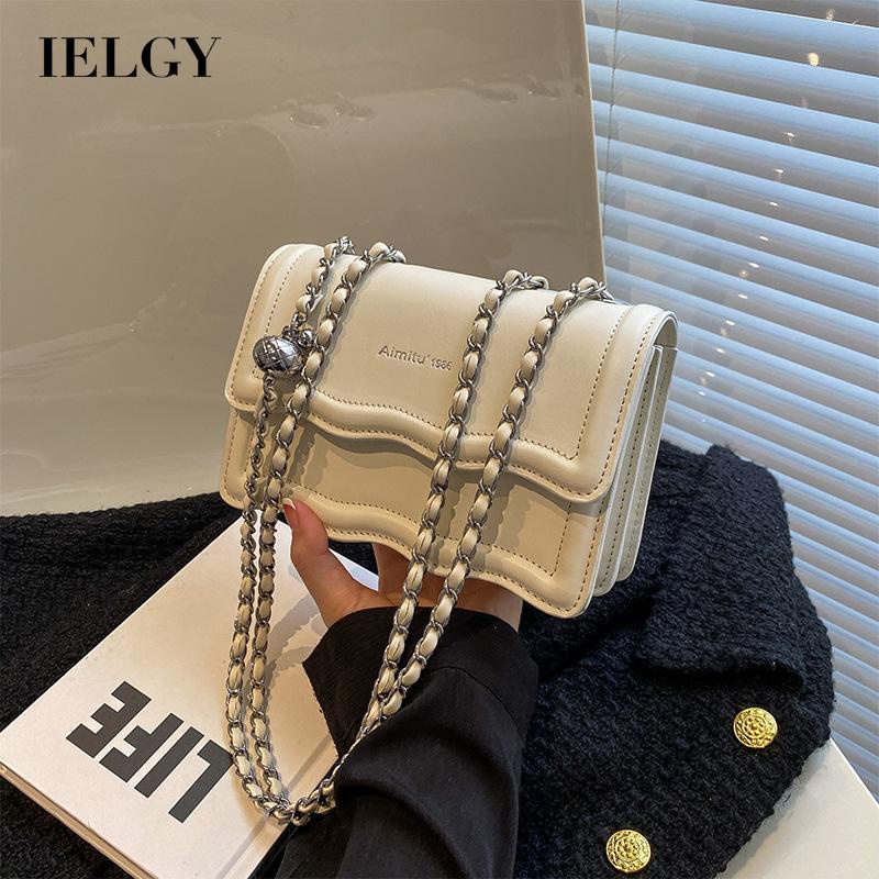 Túi Đeo Chéo Màu Trơn Phong Cách Thời Trang Đơn Giản Cho Nữ