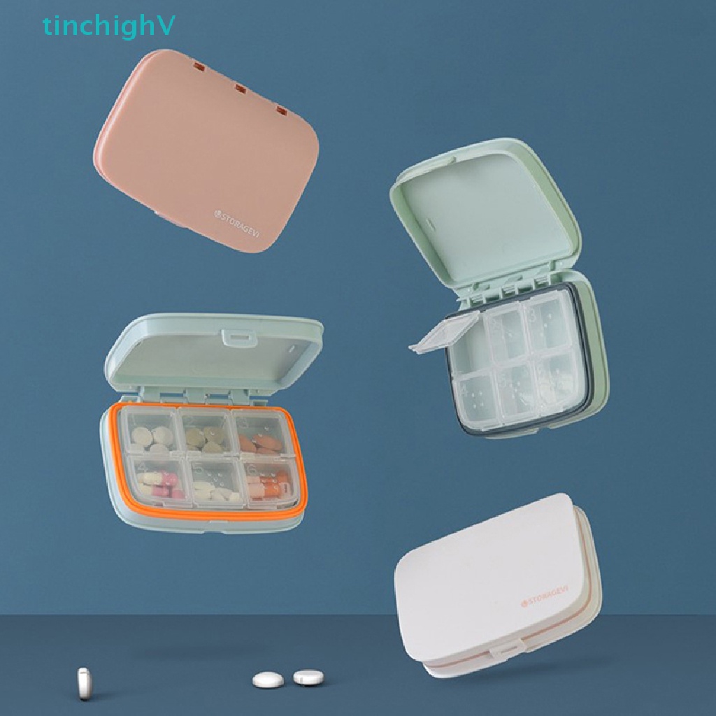 Hộp Đựng Thuốc Theo Tuần Kèm Vòng Niêm Phong Tiện Dụng Mang Theo Du Lịch