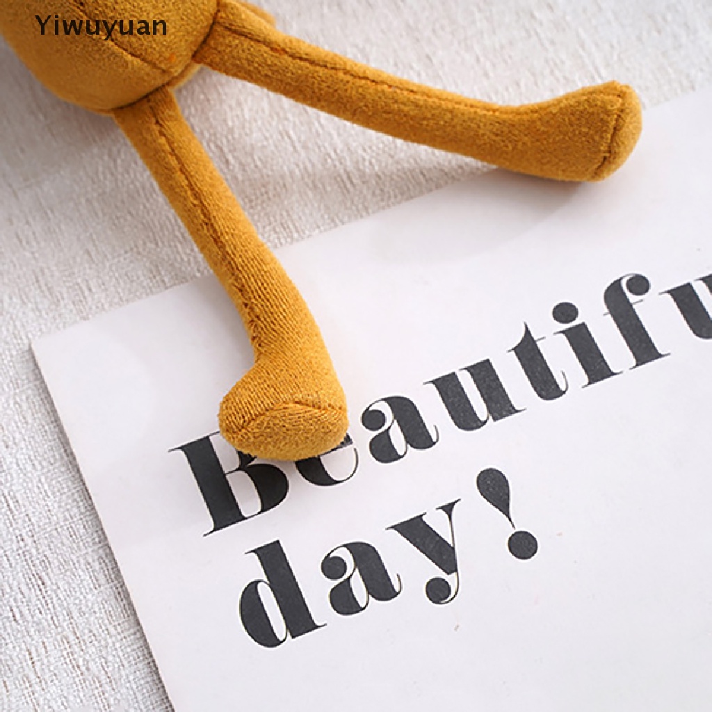 < Yiwuyuan > Móc Khóa Thỏ Nhồi Bông Tai Dài 24cm Đáng Yêu