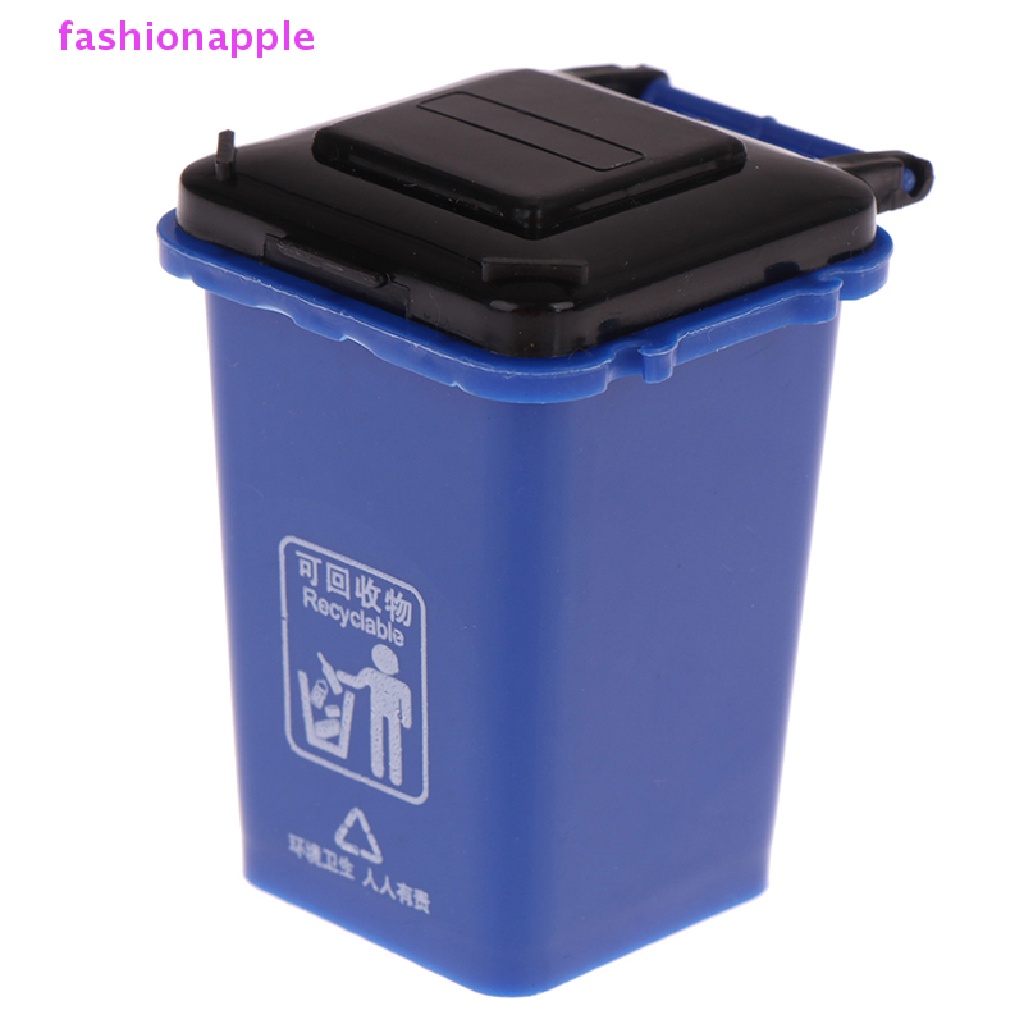 Mô Hình Thùng Rác Mini Tỉ Lệ 1: 12 Trang Trí Nhà Búp Bê