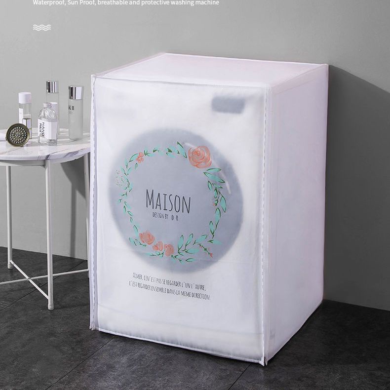 Vỏ Bọc Bảo Vệ Máy Giặt 6-10kg Chống Thấm Nước / Bụi Bẩn Tiện Dụng