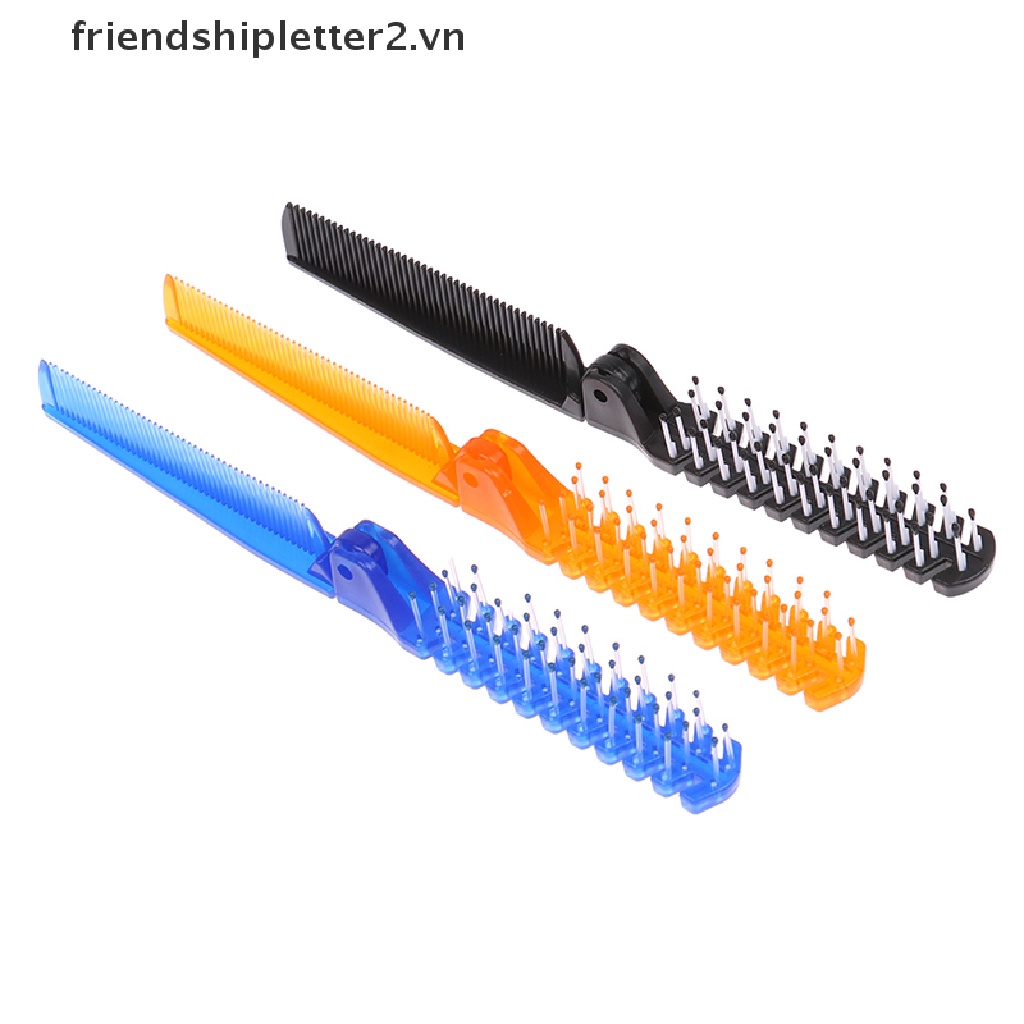 Lược Nhựa Chống Tĩnh Điện Có Thể Gấp Gọn Tiện Lợi