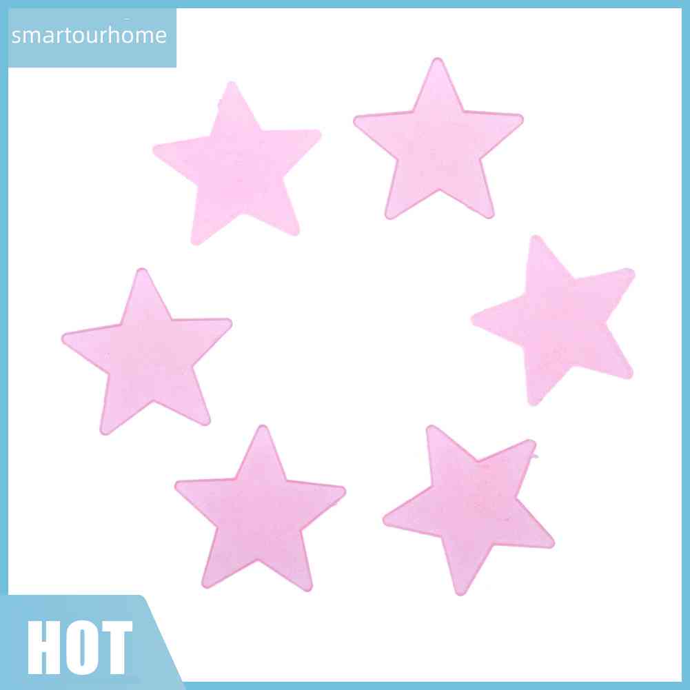 Mới Bộ 100 Ngôi Sao Dạ Quang Dán Trang Trí Tường